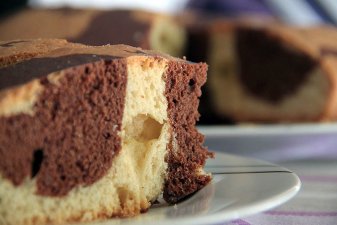 Κέικ βανίλια - σοκολάτα